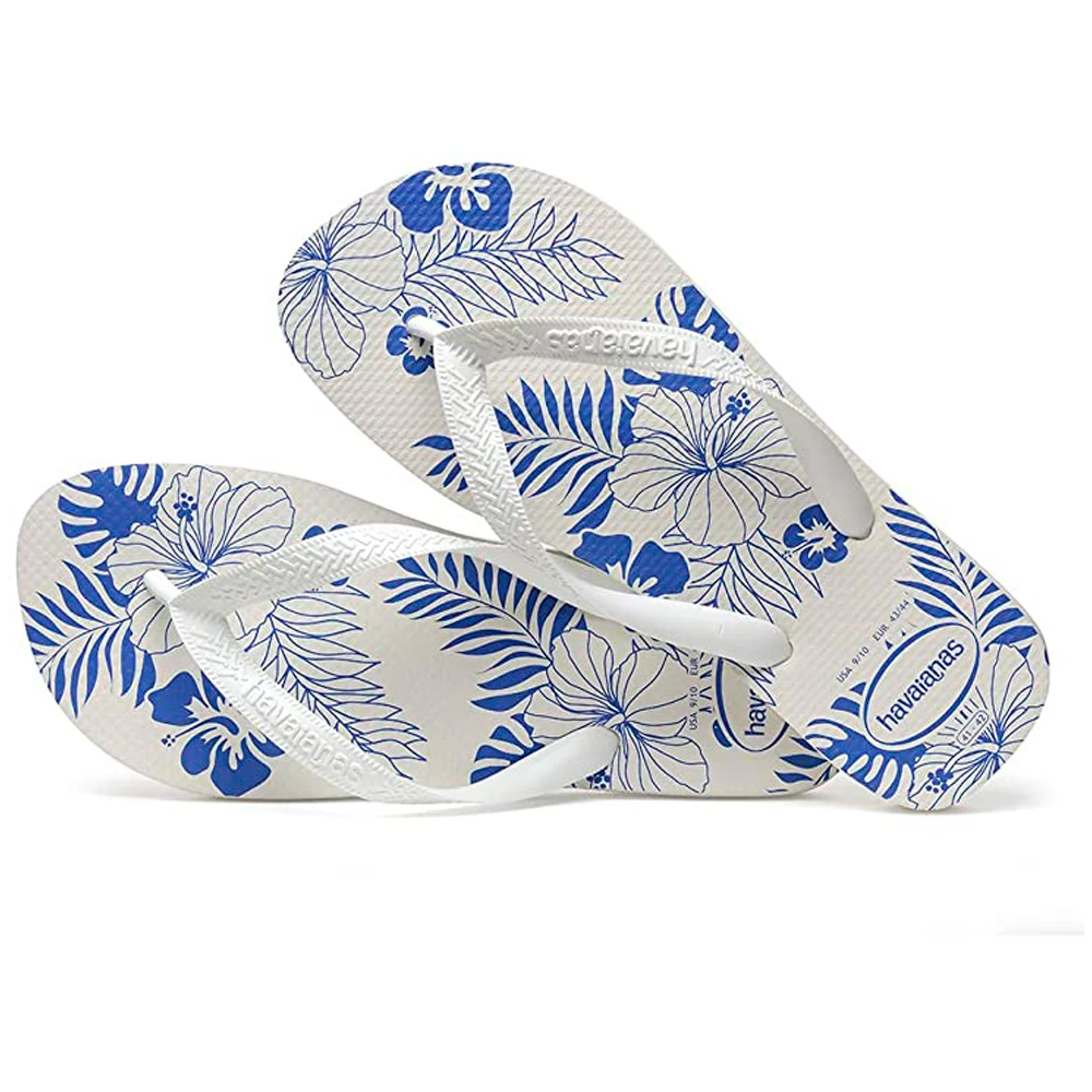 Шлепанцы Havaianas ALOHA / Мужской / 39/40 / Голубой/Белый photo 5